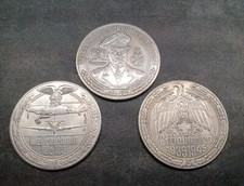 3 MEDAILLIEN 2.Weltkrieg Drittes Reich 1939-1945  Generalfeldmarschall E.Rommel 