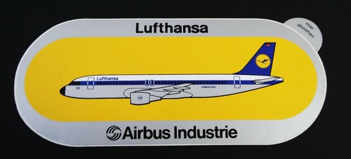 Werbe aufkleber lufthansa - werbe-aufkleber,