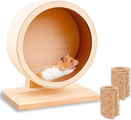 Hamsterrad aus holz cm - holz, Ø