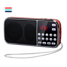 Bluetooth Radio mit Heavy Bass | Akku-Notleuchte | UKW-Digitalradio