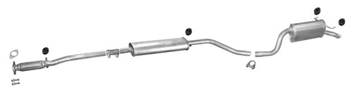 Auspuff für fiat - für, lancia