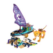 1x Lego Teile Set Elves Naidas Schiff 41073 41192 lila orange unvollständig