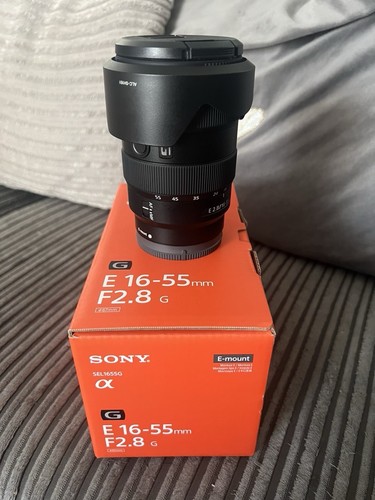 Sony 55mm 8 g - 16-55mm, f2.8