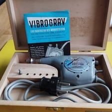 Gravier gerät Vibrograv Modell 62 H. Altstaedten alt funktionstüchtig