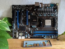 MSI 970A-G43 ink. AMD FX 6300 ,  AM3+, AMD 970 Chipset, DDR3 Mainboard