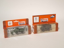 Unimog 1300 L + Frontlader Roco Nr 669 / 315 Militär 1:87