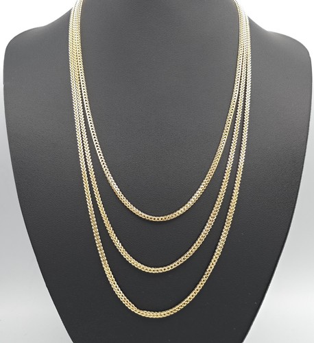 585 gold zopfkette 50cm neu - gold,