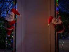 LED Weihnachtsmann Deko Santa Claus Figur Weihnachtsbeleuchtung 60cm hoch