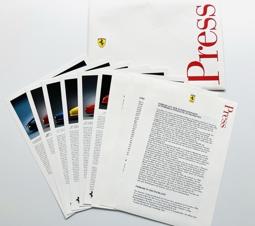 Ferrari pressemappe iaa - ferrari,