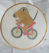 Fensterbild Seidenmalerei "Die