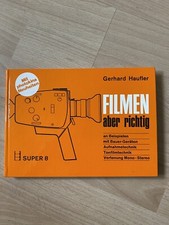 Super 8 Buch Filmen aber richtig Gehard Haufler 