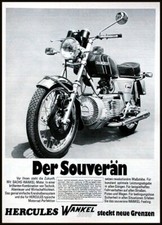 Hercules Wankel W 2000 , originale Werbung aus 1975