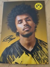 Orginales Autogramm. Borussia DFB.  Bundesliga. 2025/26. BVB. Karim Adeyemi