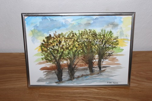 Original aquarell bild - original,