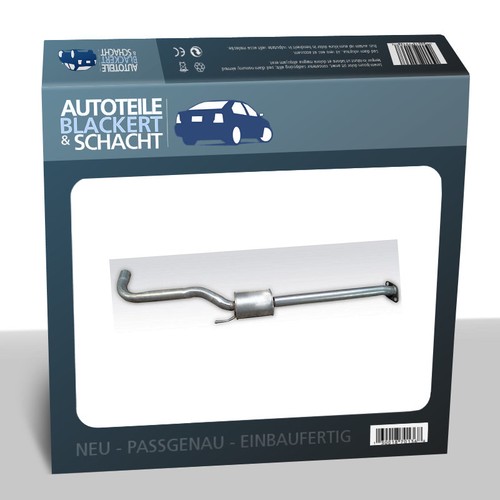 Auspuff mitteltopf für - mitteltopf,