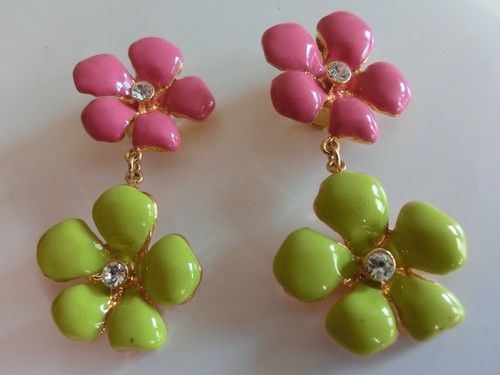 Zweifarbig blumen emaille - blumen,