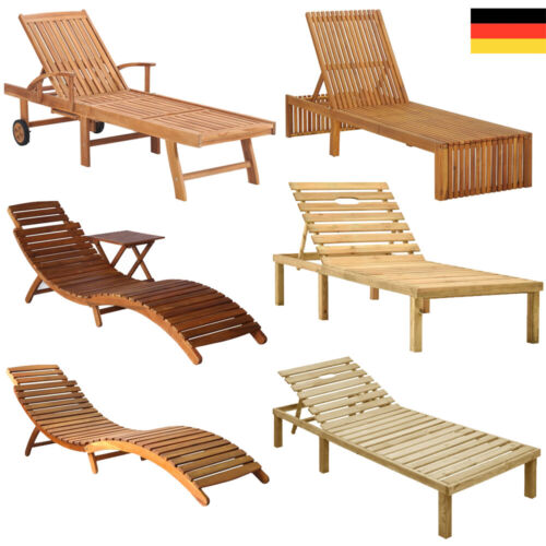 Deckchair gartenliege aus - gartenliege,