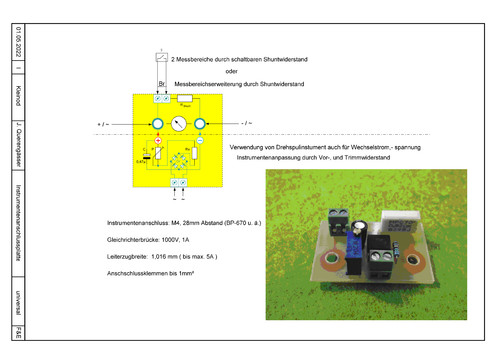 Analog voltmeter amperemeter - analog,