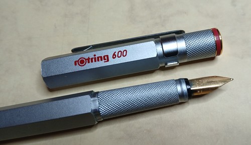 Rotring 600 füller mit 18k - füller,