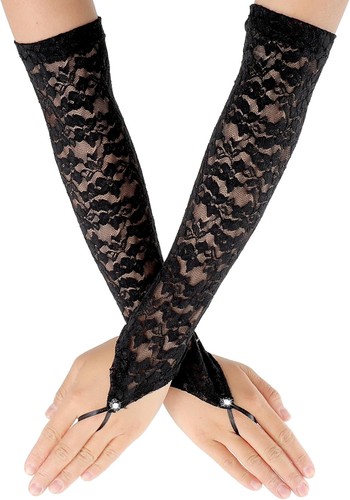 Lange fingerlose handschuhe - lange,