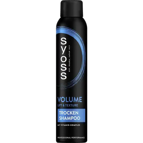 Syoss trocken shampoo - syoss, volume