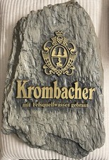 Krombacher Werbeschild Felsenbild Werbung Bier