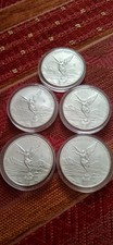 1oz silbermünze libertad - 5x,