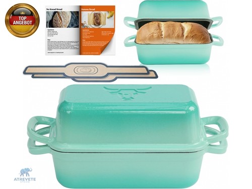 Brotbackform aus gusseisen mit - aus,