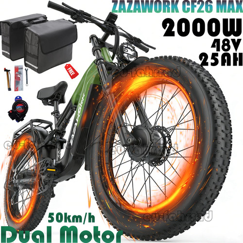 Zoll elektrofahrrad 2000w - 26,