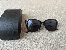 Prada gold black sunglasses - prada,