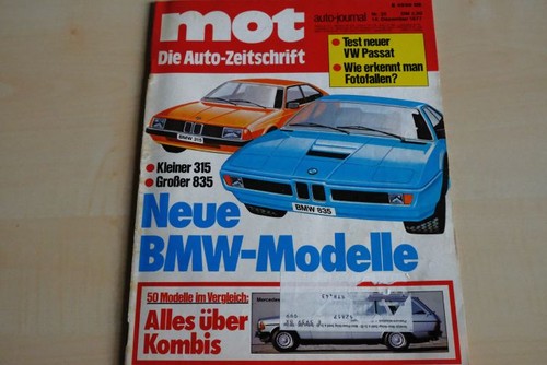 Mot 1977 vw passat ls - mot, 25/1977