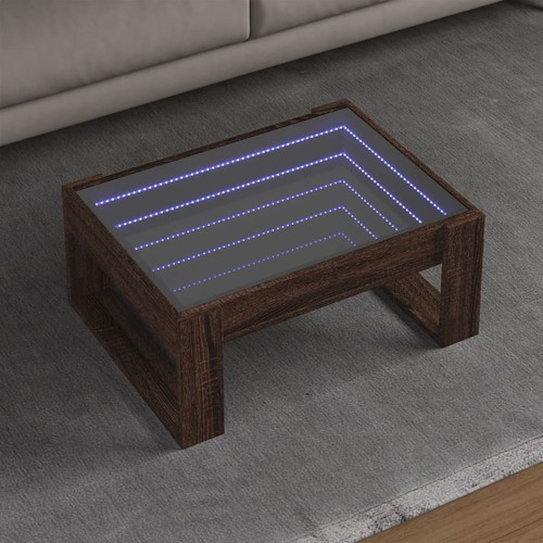 Couchtisch mit infinity - mit, infinity-led