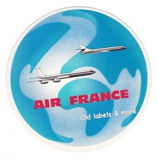 x3989 AIR FRANCE luggage label