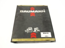 Baumann EHX 50 14 45 Elektro Seitenstapler Ersatzteilliste Schaltplan 2004