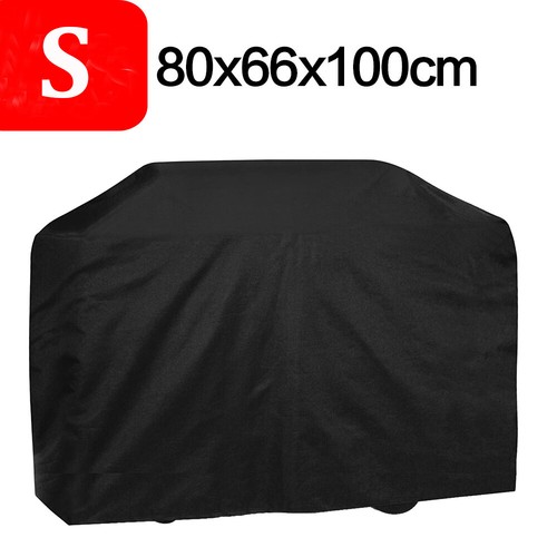 Grillabdeckung schwarz 80cm - schwarz,
