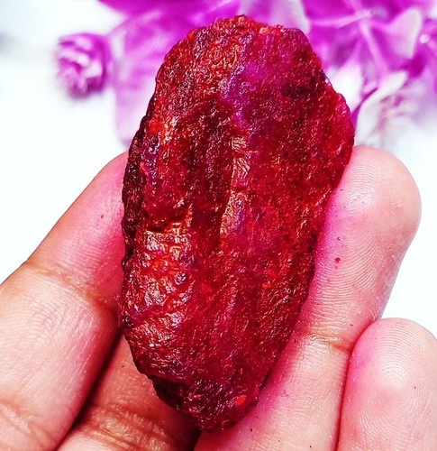 Natürlich roter beryll - roter,