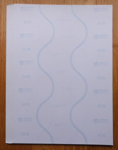 Avery zweckform 3478 - bl.,