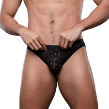 Andrew Christian Almost Naked Capsule Mesh Slip Herren Unterwäsche Bikini Slip Sexy