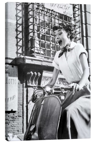 Leinwandbild audrey hepburn - audrey,