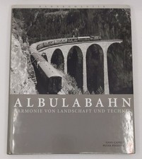 Albulabahn Hardcover Book By