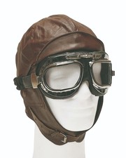 Leder fliegermütze xl - leder,