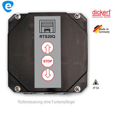 Dickert RTS20Q ohne Funk Rolltorsteuerung Torsteuerung Rolladen