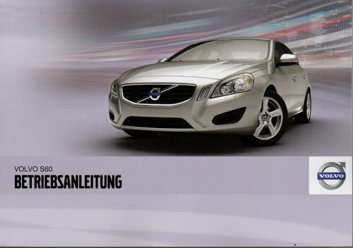 Volvo s60 betriebsanleitung - volvo,