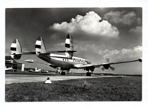 Foto flugzeug klm lockheed - ak,