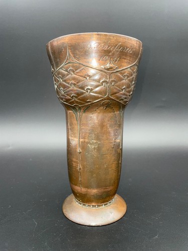 Jugendstil kupfer pokal - kupfer,