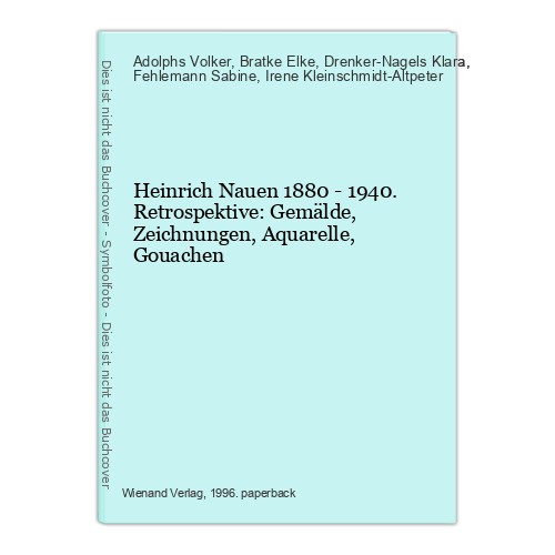 Heinrich nauen 1880 1940 - heinrich,