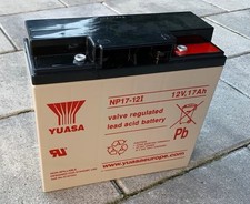 Yuasa 12V 17Ah NP17-12I AGM Batterie Blei Akku