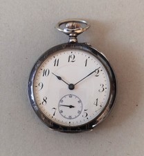 Niello Taschenuhr Huguenin