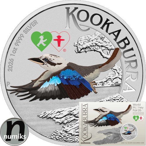 Kookaburra world money fair - kookaburra,