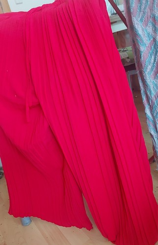Plisseehose rot - plisseehose,